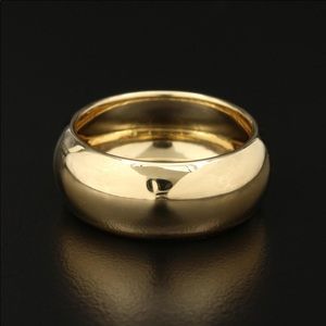18 k solid yellow gold ring